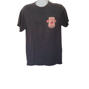 Vintage Black Red Dog Saloon Graphic T-Shirt Juneau Alaska Alstyle Mens M